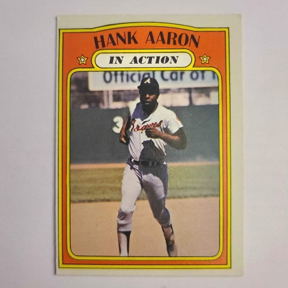 Hank Aaron Baseball Card